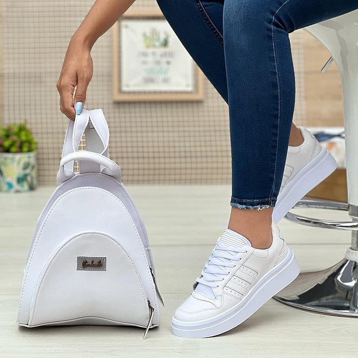 🧨 ✨ El Combo Perfecto que TODA Mujer Necesita: ✨ 🧨 👟 Zapatillas + 👜 Mochila | Estilo, comodidad y elegancia en un solo combo 💥 🚚 Envío GRATIS 💵 Pago contra entrega.🔗Compra Ahora👇