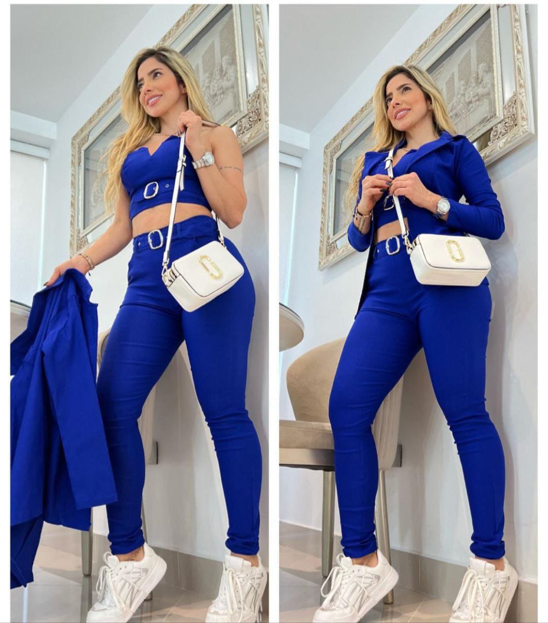 ✨ EL CONJUNTO QUE REALZA TU FIGURA Y TE HACE SENTIR PODEROSA ✨🔥 SIÉNTETE SEGURA, ELEGANTE Y LISTA PARA CUALQUIER OCASIÓN 🔥  📢🛑 Antes de finalizar su pedido, elija la talla y el color de su conjunto en la siguiente tabla. 📢🛑          ORDENA AHORA 👉
